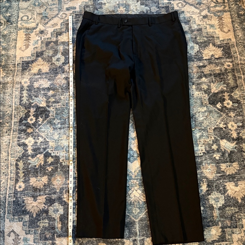 Brook Taverner Men’s Classic Black Dress Pants 40R